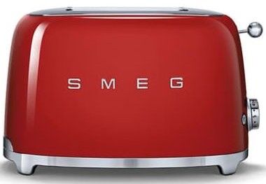 Smeg Red 50's Retro Style 4 Slice Toaster - TSF02RDSA