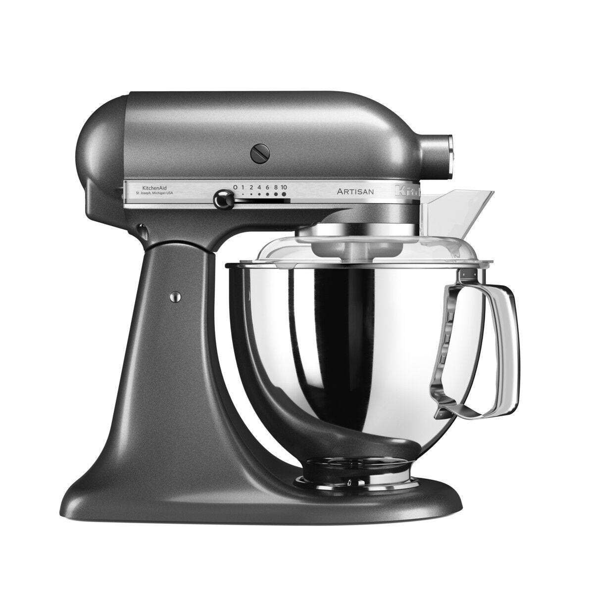 Kitchen Aid 4.8L Medallion Silver Stand Mixer - 5KSM175PSEMS