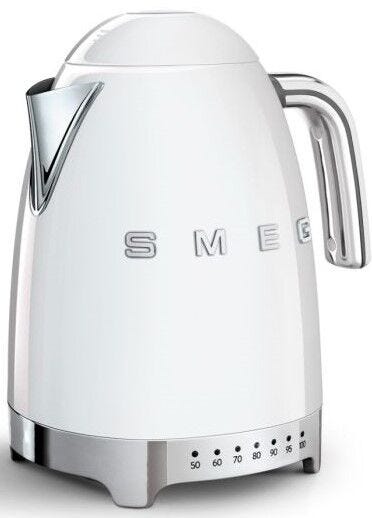 Smeg Retro 1.7L White Kettle - KLF04WHEU