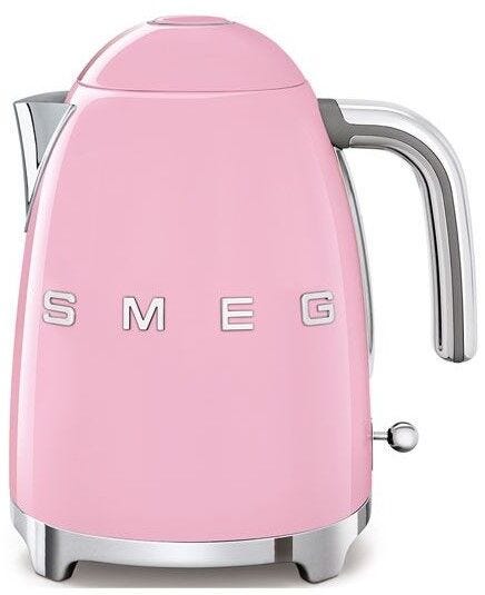 Smeg 1.7L Retro Kettle Pink - KLF03PKEU-SA