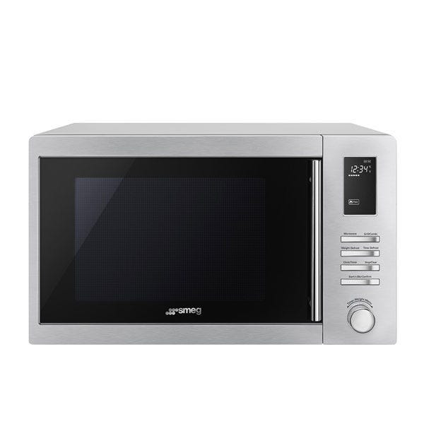 Smeg 25L Silver Microwave - MOE25X