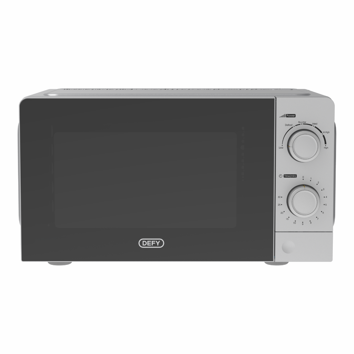 Defy 20L Silver Microwave - DMO381