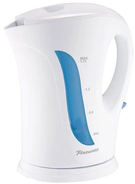 Pineware White 1.7L Cordless Kettle - PCPK03
