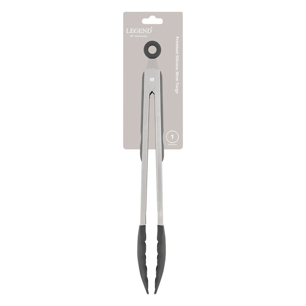 Legend Premium Silicone 30cm Tongs - 600608