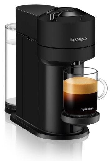 Nespresso Vertuo Next Coffee Machine - Matte Black - GCV1-ZA-MB-NET
