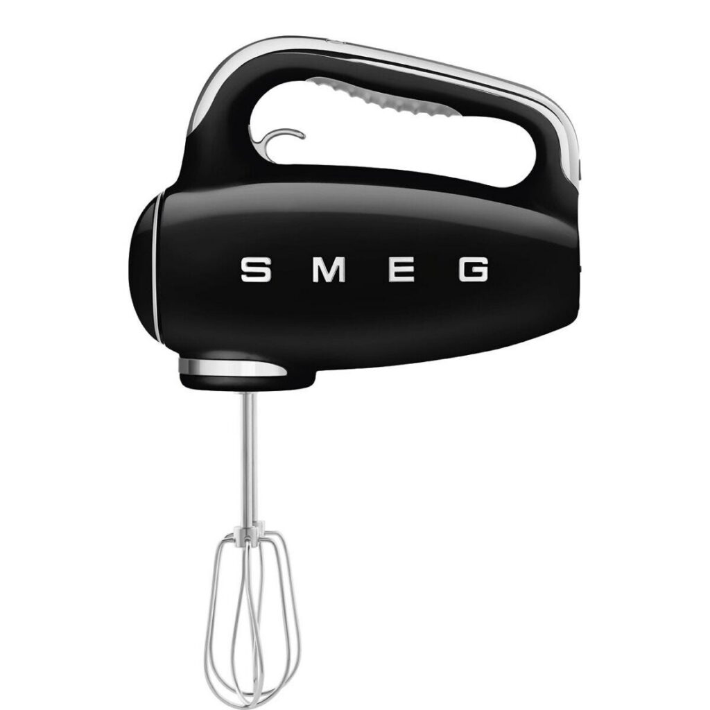 Smeg Retro Hand Mixer Black - HMF01BLSA