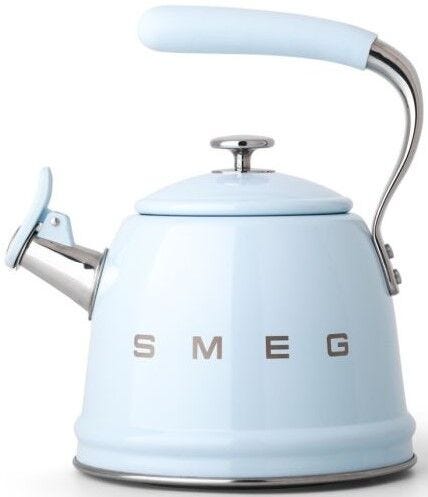 Smeg Whistling Kettle (Pastel Blue) - CKLW2001PB