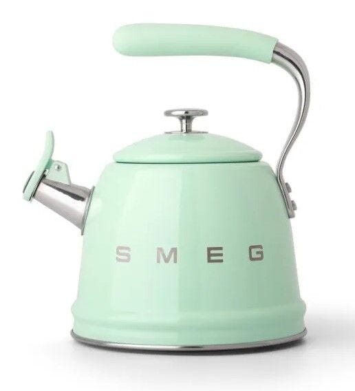 Smeg Whistling Kettle (Pastel Green) - CKLW2001PG