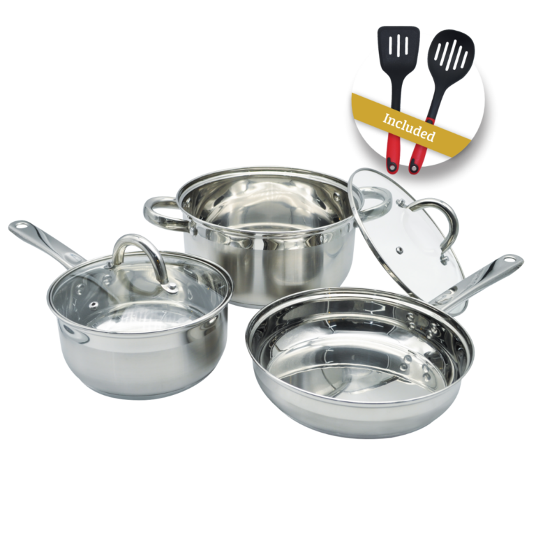 Snappy Chef 7pc Supreme Cookware Set- SSCS007