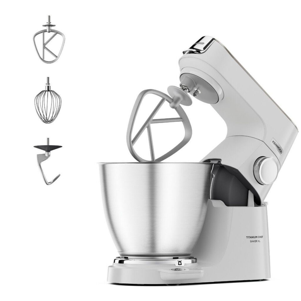 Kenwood Titanium Chef Baker Stand Mixer - KVL65.001WH