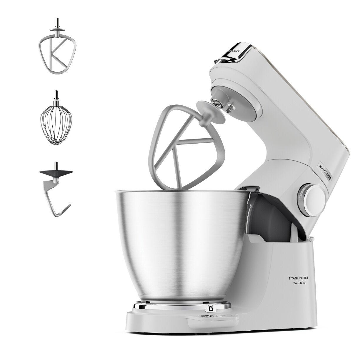 Kenwood Titanium Chef Baker Stand Mixer - KVL65.001WH
