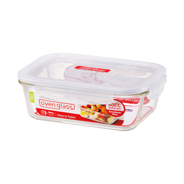 Legend Lock&Lock Euro Glass 1lt Container - LLG455