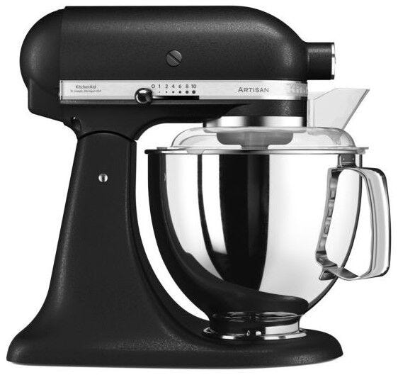 Kitchen Aid 4.8L Stand Mixer Cast Iron Black - 5KSM175PSEBK