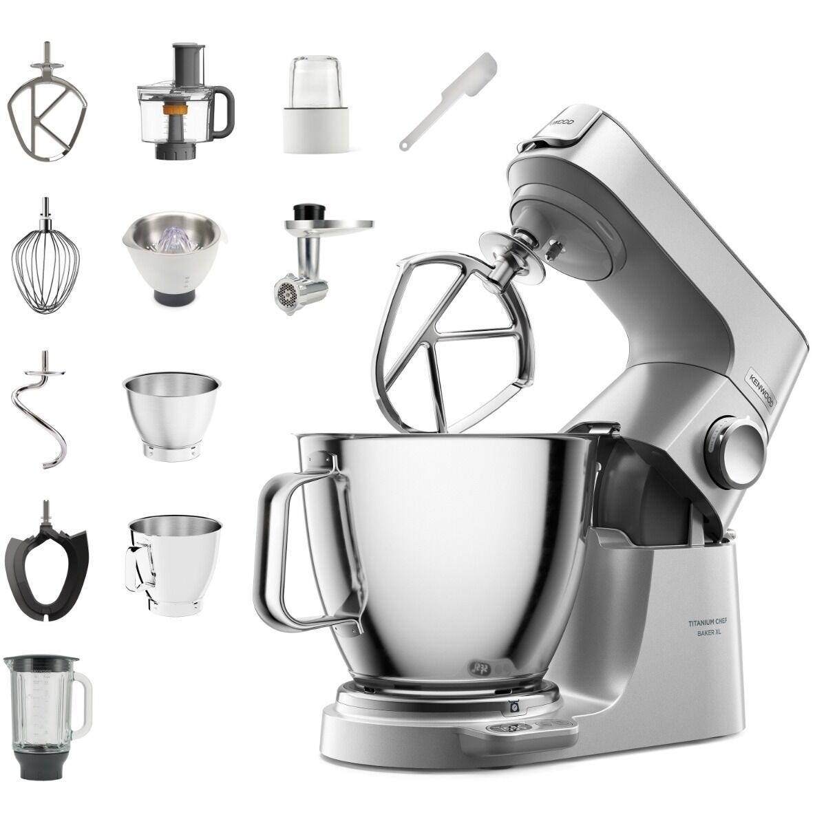 Kenwood Titanium Chef Baker XL Mega Pack - KVL85.704SI
