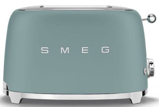 Smeg 2 slice Toaster Matte Emerald Green - TSF01EGMEU