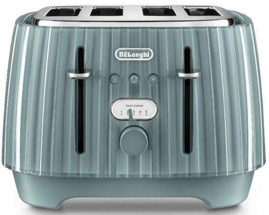Delonghi Ballerina 4 Slice Toaster (Laguna Green) - CTD4003.GR