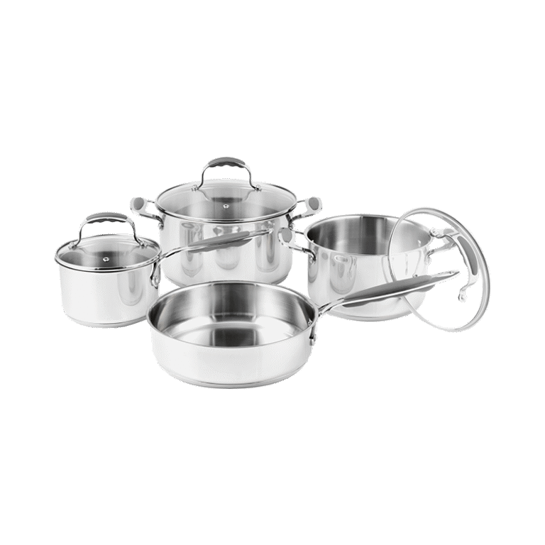 Legend 7PCE Classic Chef Stainless Steel Pot Set - 100193