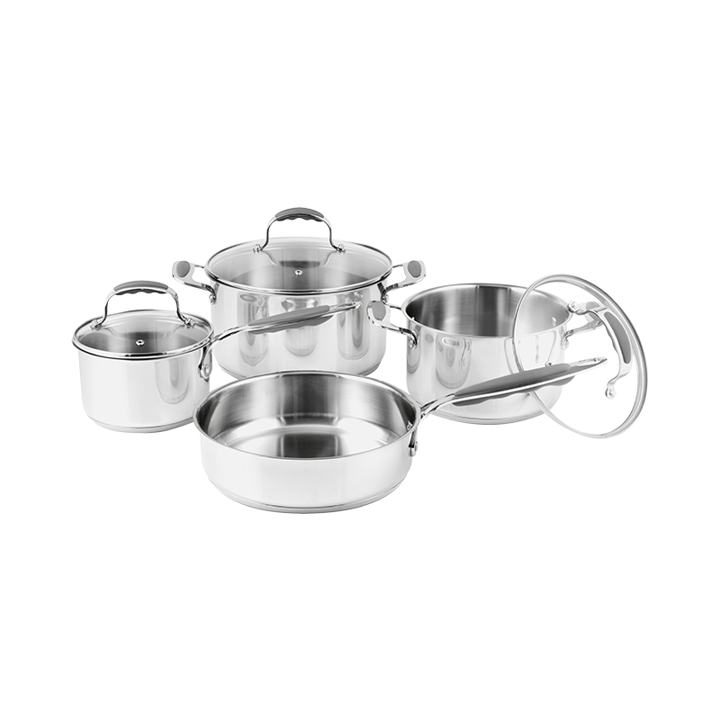 Legend 7PCE Classic Chef Stainless Steel Pot Set - 100193