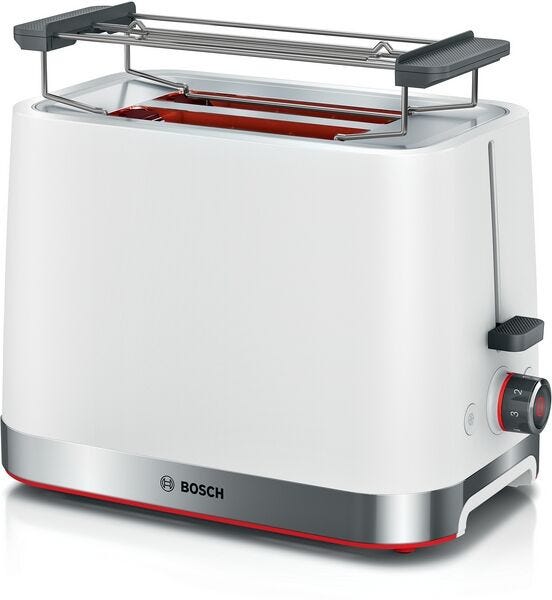 Bosch White 2 Slice Compact My Moment Toaster - TAT4M221