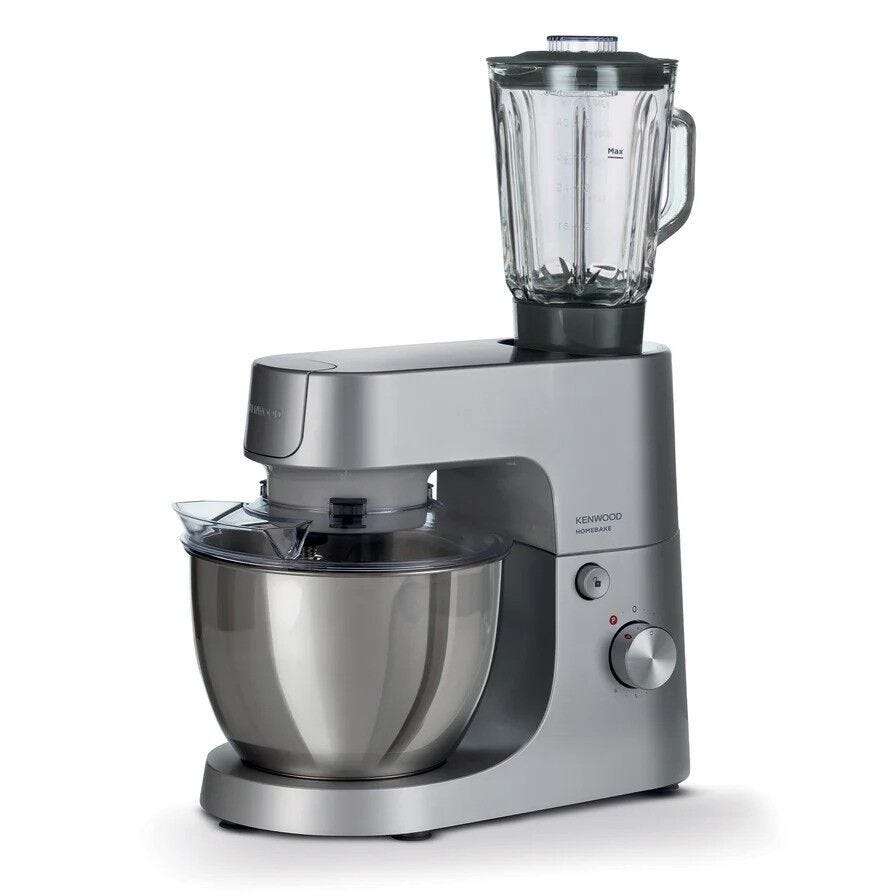 Kenwood 5l Home Bake Stand Mixer With Blender - KHH01.120SI