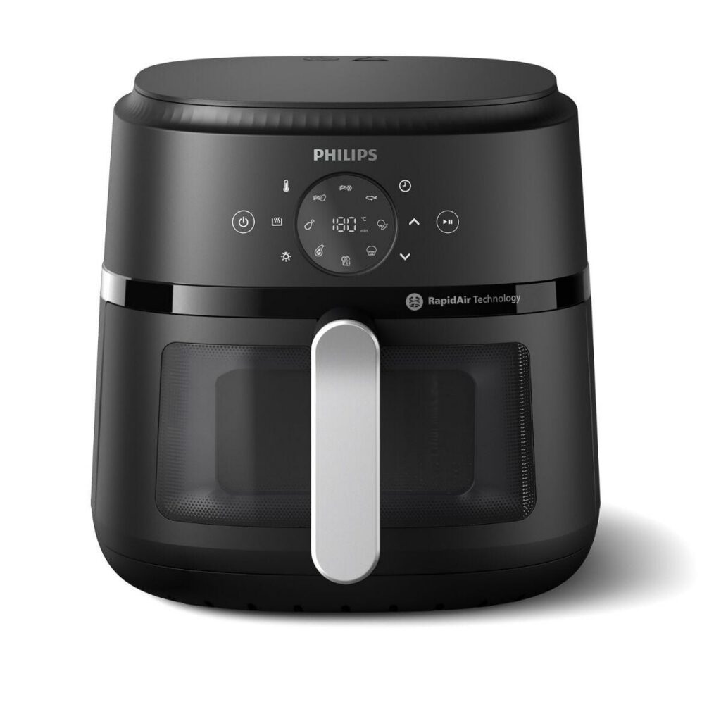 Philips 6.2l Black 2000 Series Digital Airfryer - NA231/00