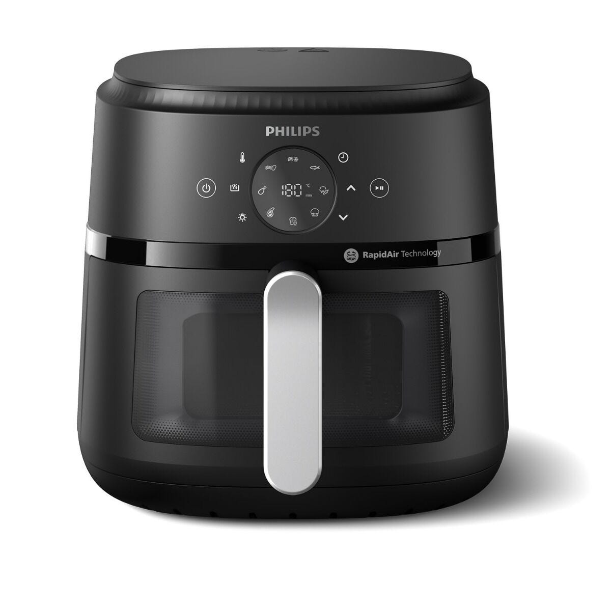 Philips 6.2l Black 2000 Series Digital Airfryer - NA231/00
