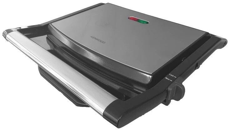 Kenwood 2000W 4 Slice Sandwich Press - HGM25.000SI