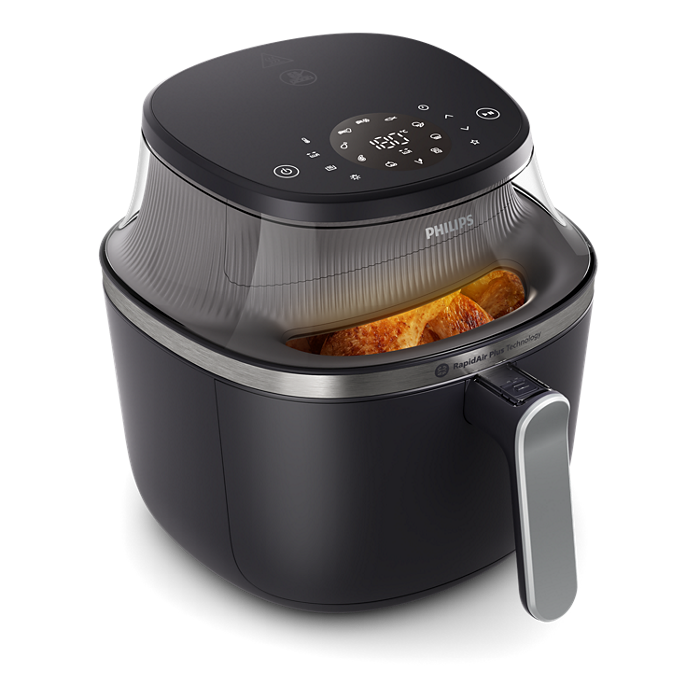 Philips 6.2L Black Airfryer - NA331/00