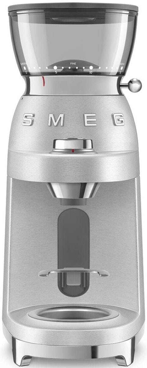 Smeg Aluminium Coffee Grinder - CGF02SSEU
