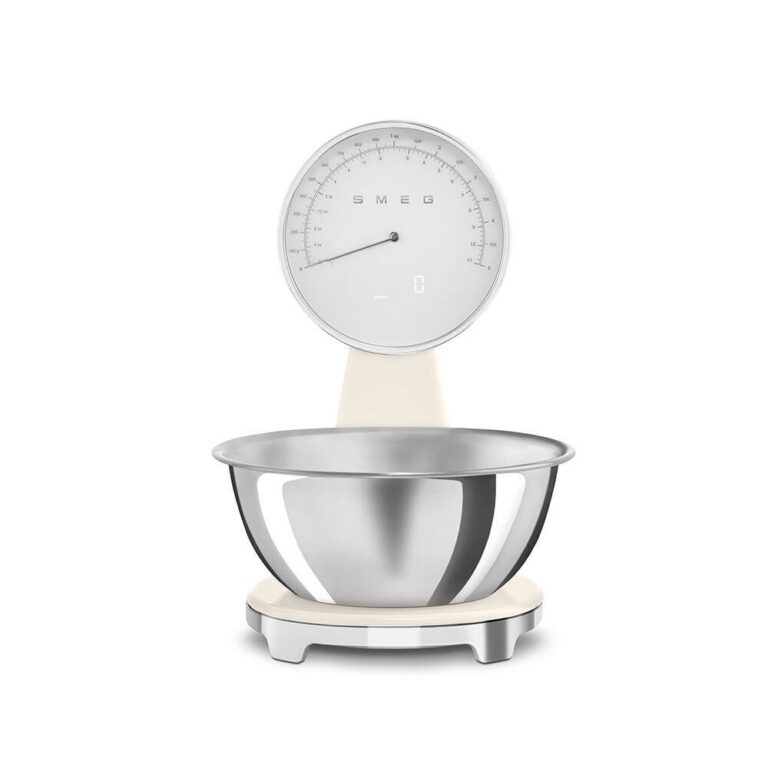 Smeg Cream Digital Kitchen Scale - KSF01CRWW