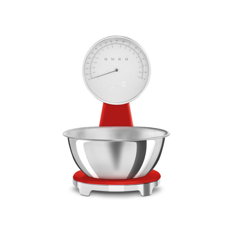 Smeg Red Digital Kitchen Scale - KSF01RDWW