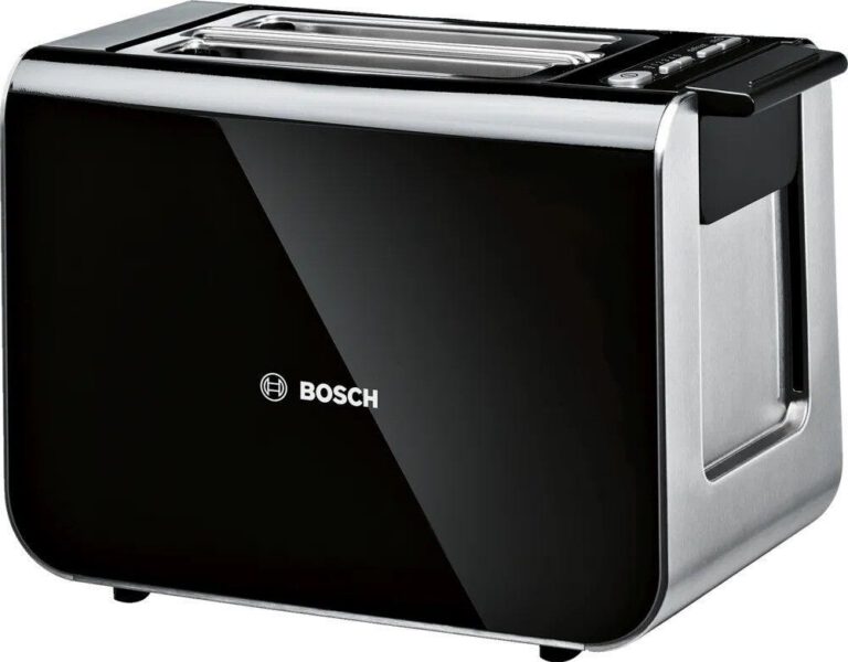 Bosch Black Compact Styline Toaster - TAT8613N