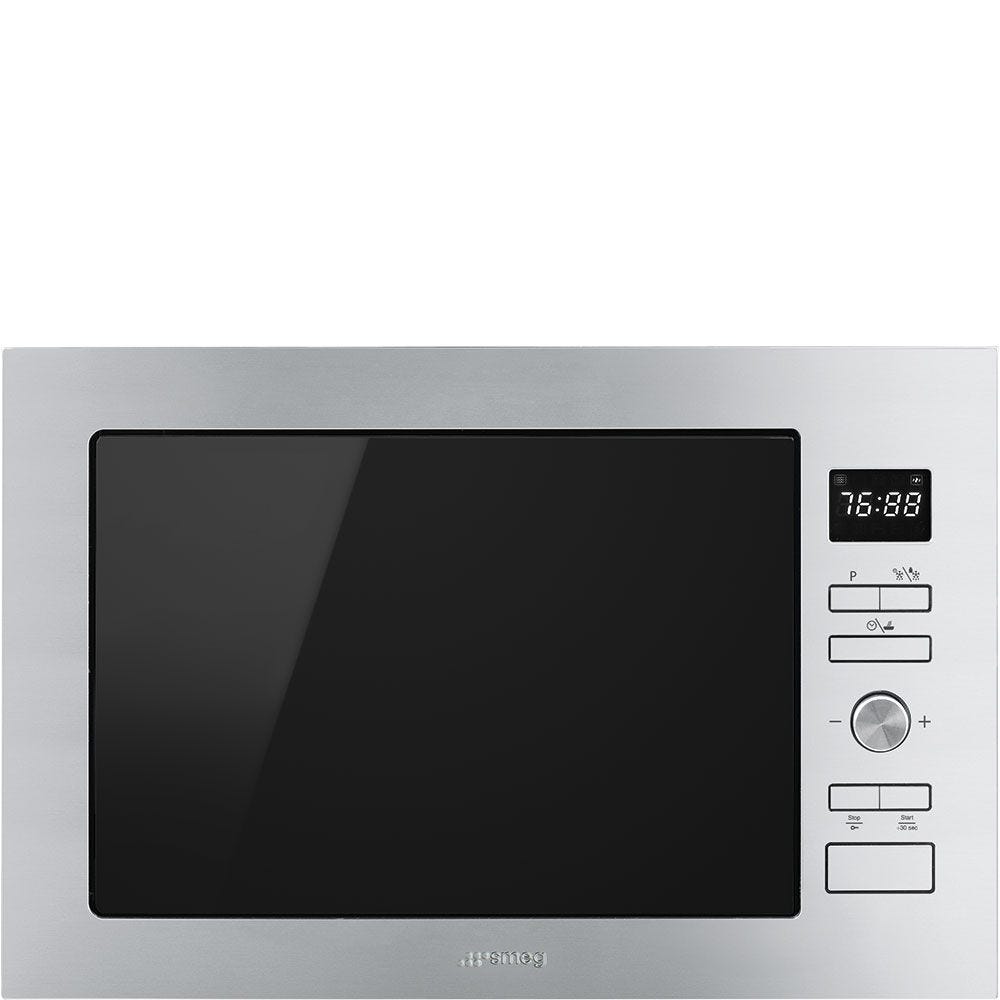 Smeg 25l Stainless Steel Built-In Microwave - FMI425X