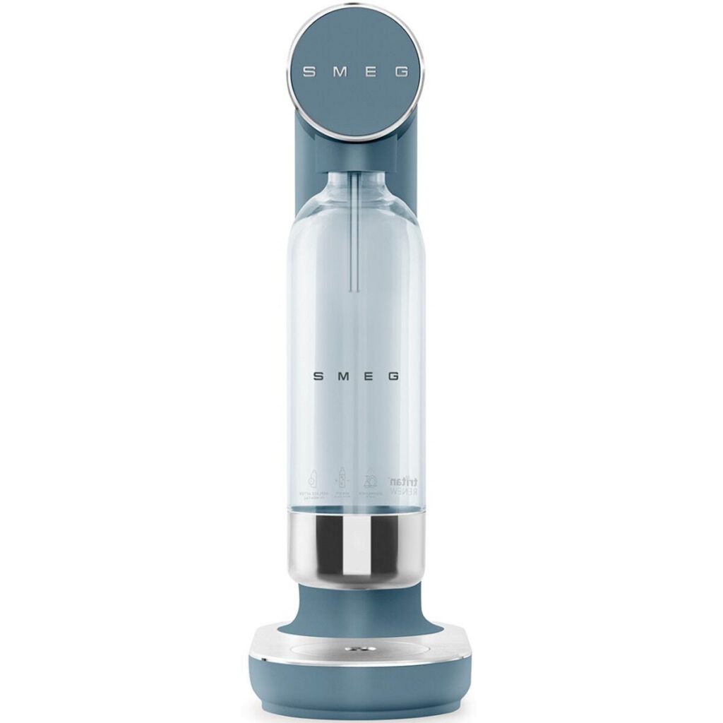 Smeg Matt Storm Blue Soda Maker - SKC01SBM