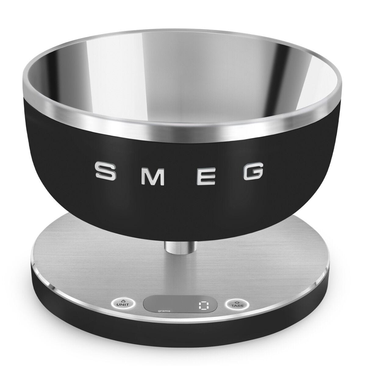 Smeg 5kg Matt Black Digital Kitchen Scale -KSC01BLMWW