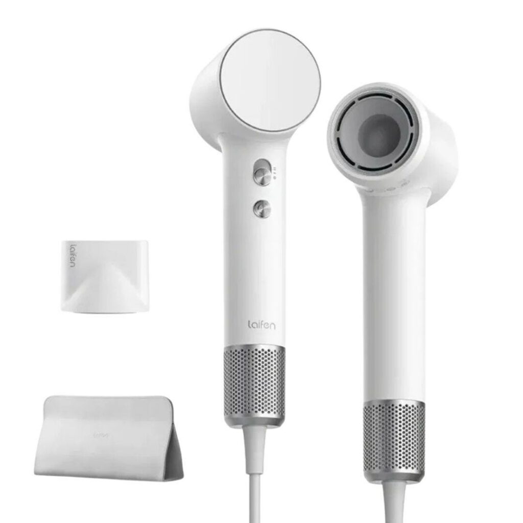 Laifen White Mini Hairdryer - 1HD31-S-EU-WH-001