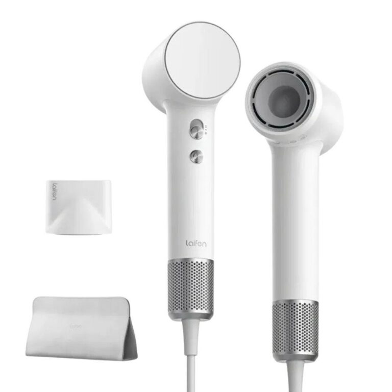 Laifen White Mini Hairdryer - 1HD31-S-EU-WH-001