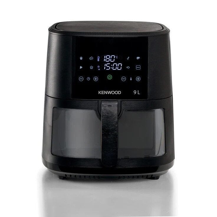 Kenwood 9l Air Fryer With Grill Function & Window - HFG92.000BK