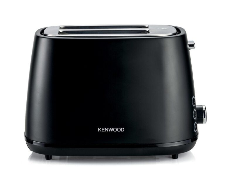 Kenwood Matt Black Stainless Steel 2 Slice Toaster - TCM37.000BK