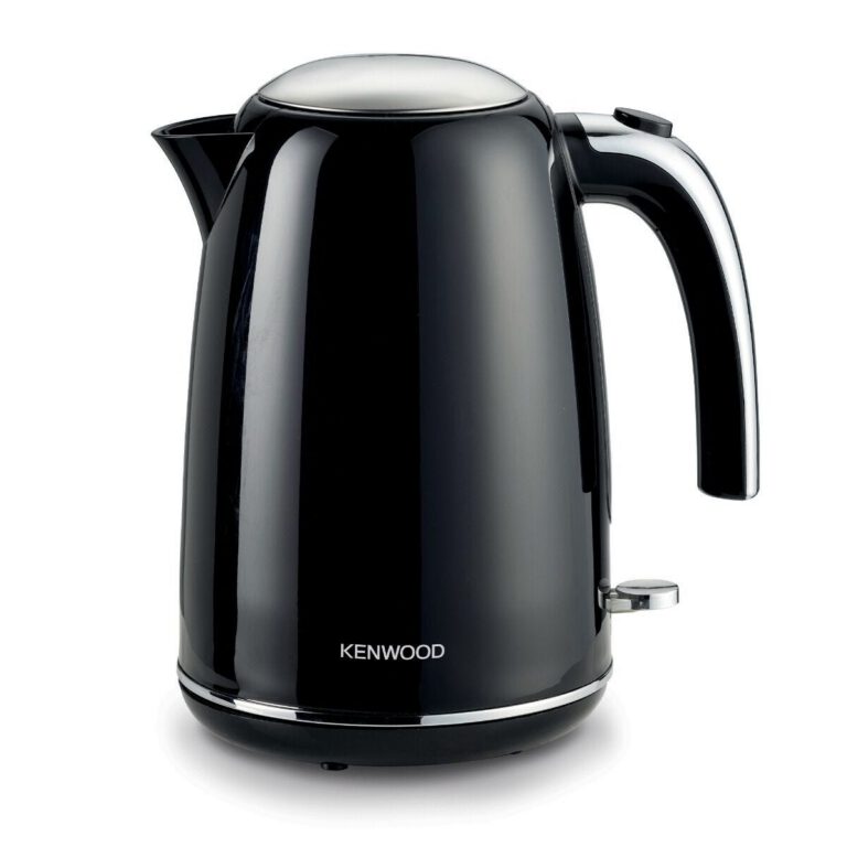 Kenwood Glossy Black Plastic Kettle - ZJP31.000BK
