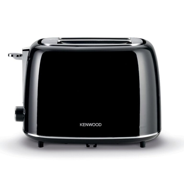 Kenwood Glossy Black 2 Slice Plastic Toaster - TCP31.000BK