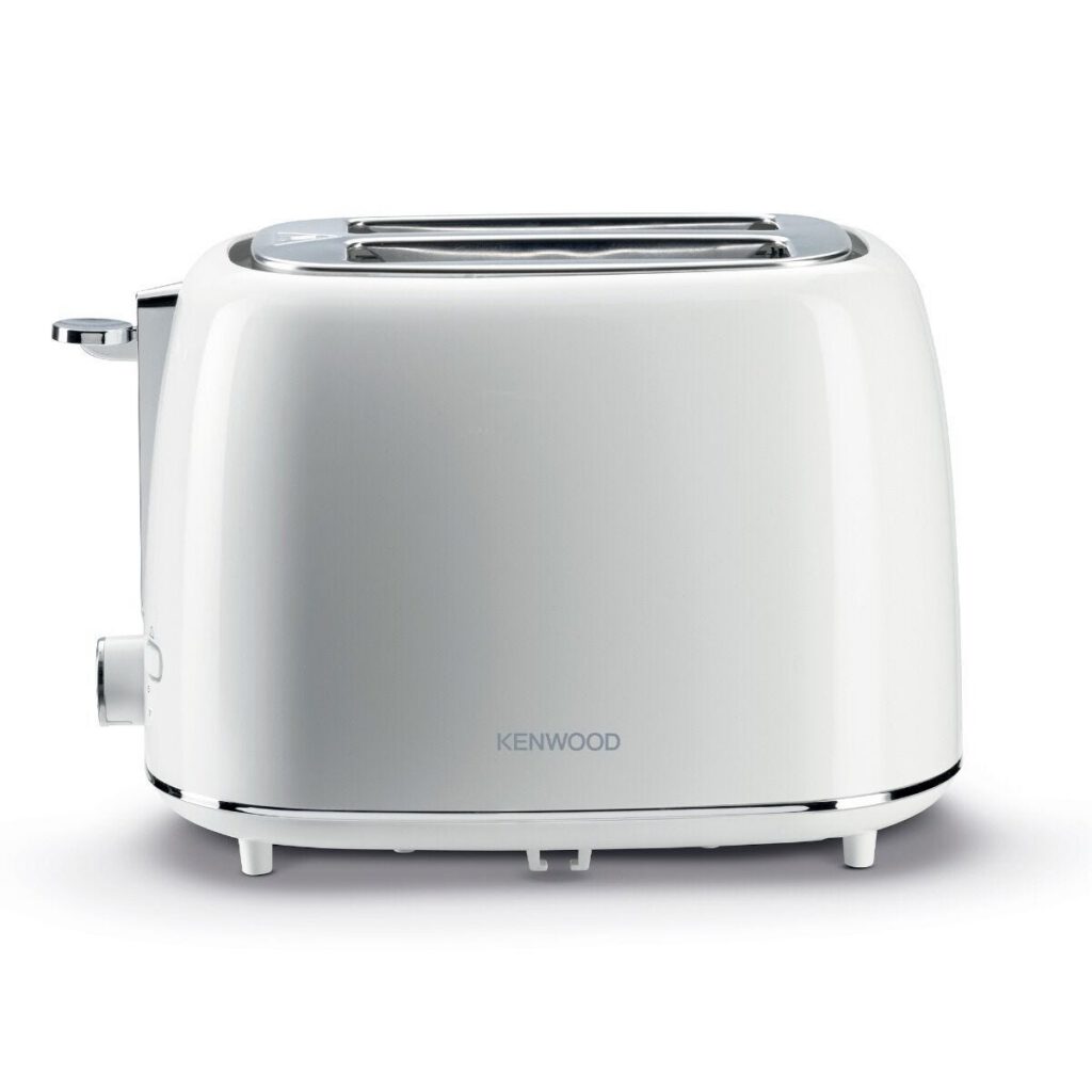 Kenwood Glossy White 2 Slice Plastic Toaster - TCP31.000WH