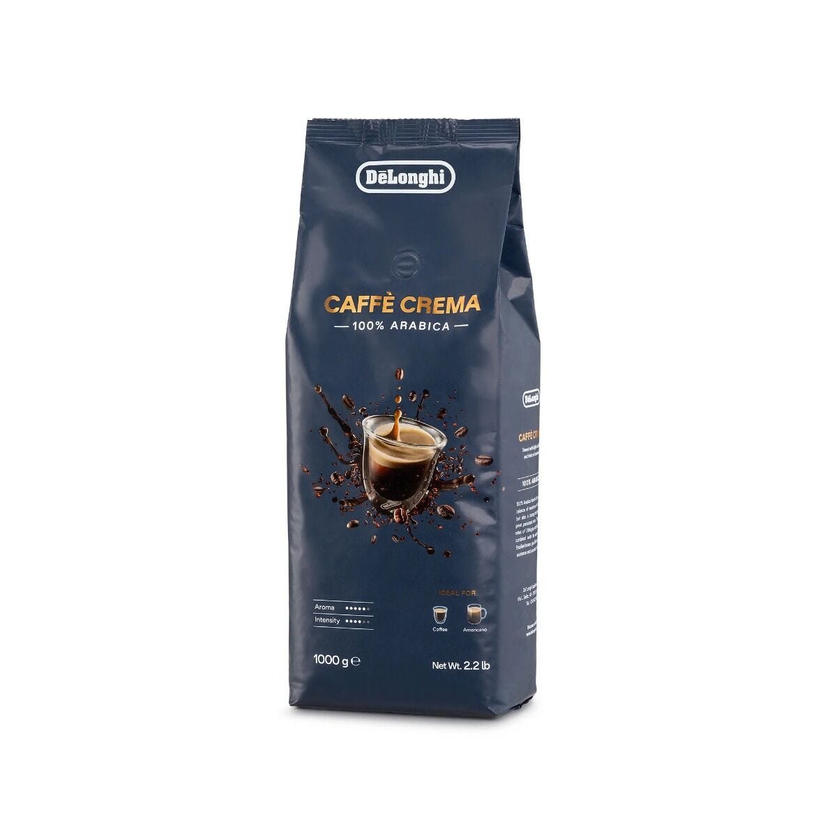 Delonghi 1kg Cafe Crema Arabica Coffee Beans - DLSC618
