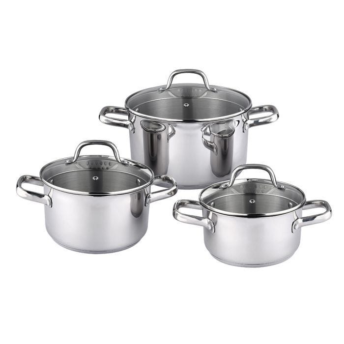 Russell Hobbs 6 Piece Stainless Steel Casserole - RHCS06