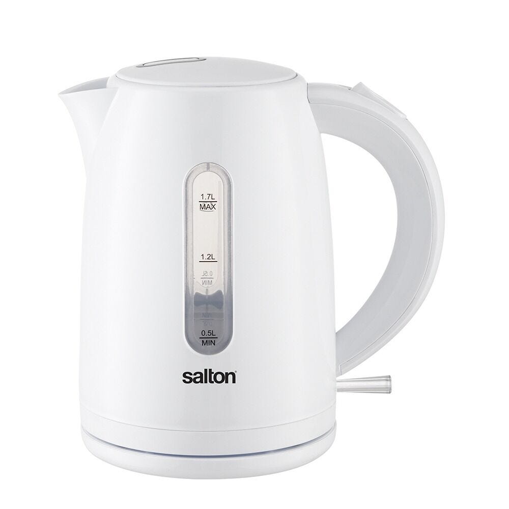 Salton White Plastic Kettle - SPK01W