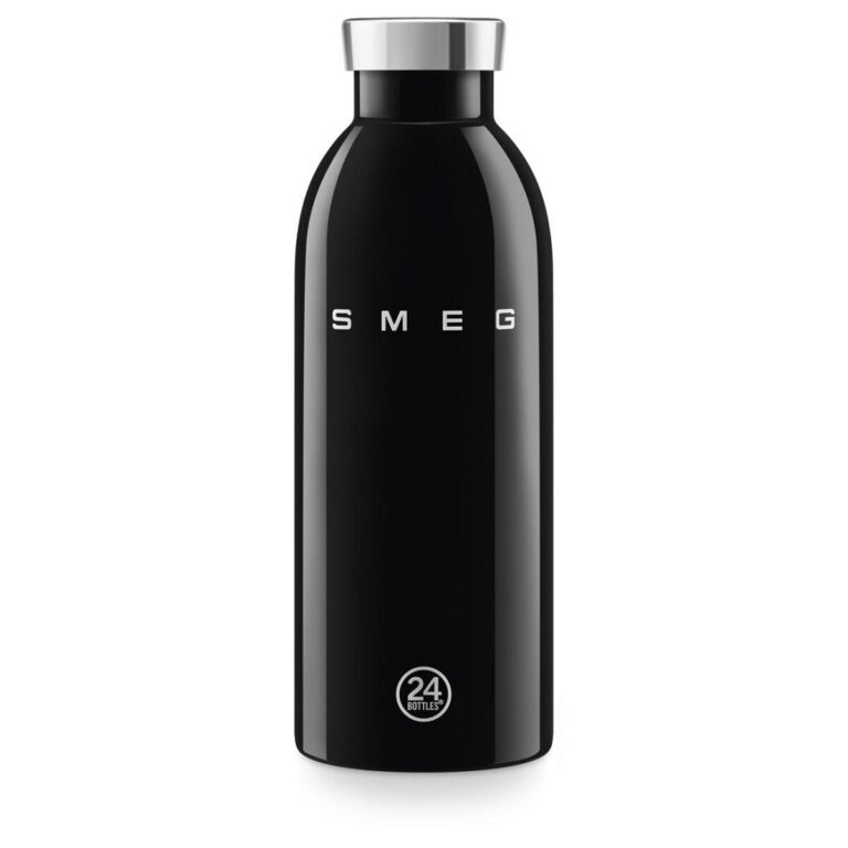 Smeg 500ml Black Insulated Water Bottle - WBF01BL