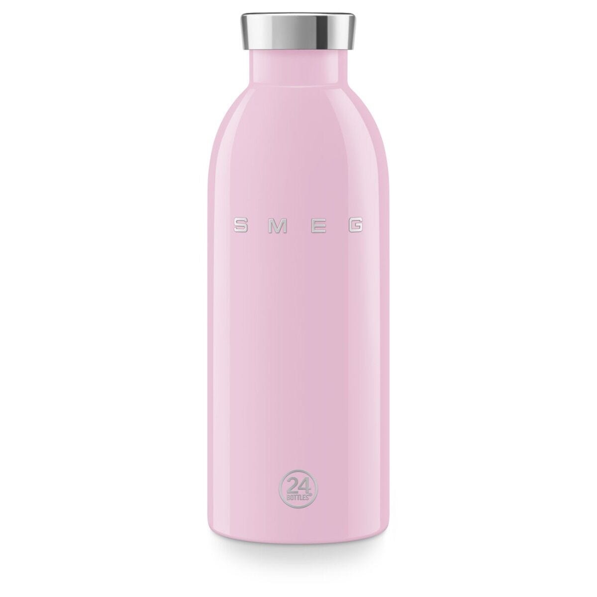 Smeg 500ml Pastel Pink Insulated Water Bottle - WBF01PK
