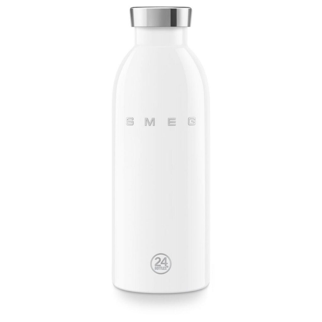 Smeg 500ml White Insulated Water Bottle - WBF01WH