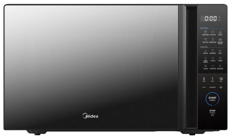Midea 36l Black Mirror Digital Microwave - EM36BLACK