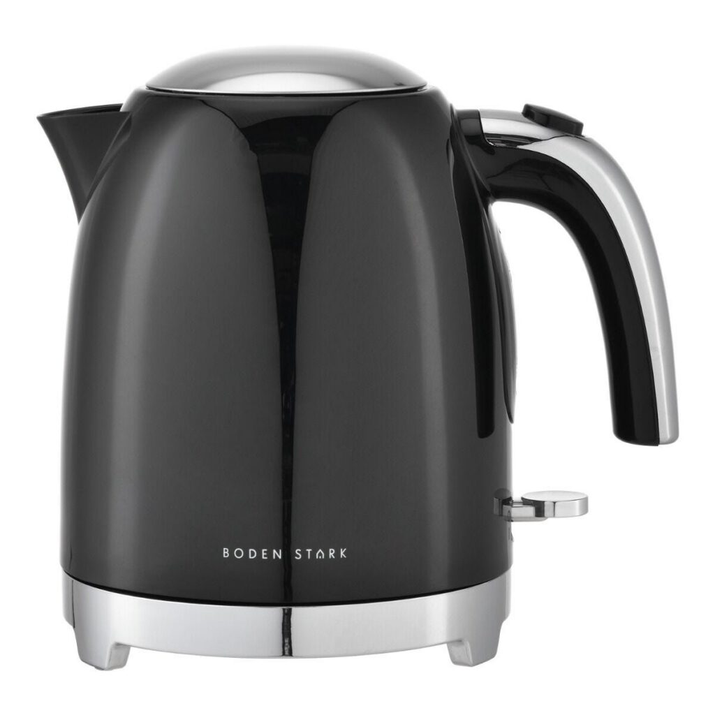 Boden Stark 1l Black Plastic Kettle - BS-1LPK-BK